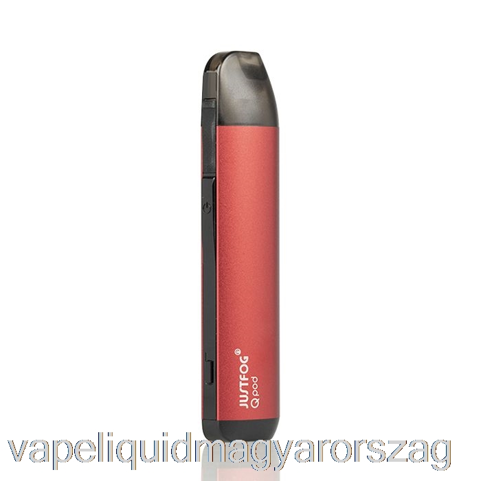 Justfog Qpod Pod Rendszer Piros Vape E Cigi